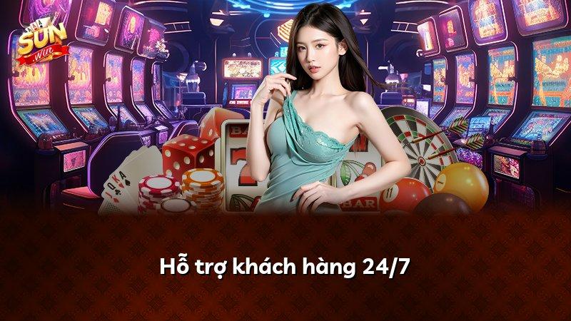 Hỗ trợ khách hàng 24/7