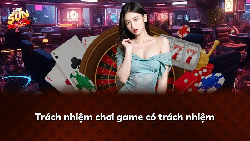 Trách nhiệm chơi game có trách nhiệm